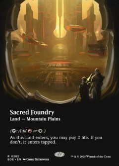 Sacred Foundry Edge of Eternities Viewport Art